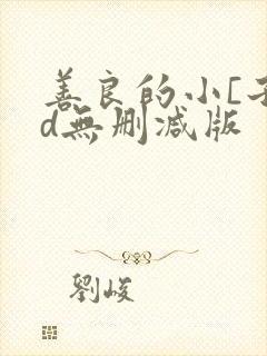 善良的小[子hd无删减版