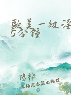 欧美一级淫片15分钟