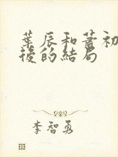 叶辰和萧初然最后的结局