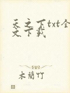 天之下txt全文下载