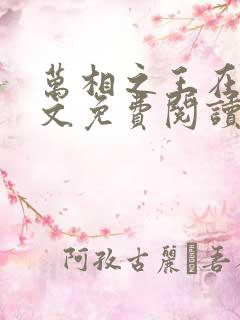万相之王在线全文免费阅读