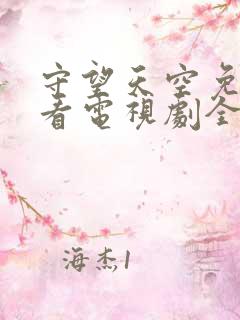 守望天空免费观看电视剧全集高清