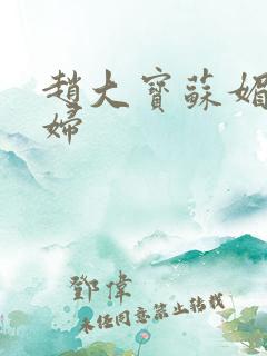 赵大宝苏媚儿媳妇