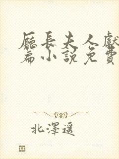 厅长夫人献身长篇小说免费阅读全文