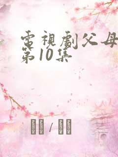 电视剧父母爱情第10集