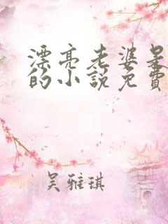 漂亮老婆是别人的小说免费阅读