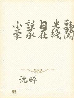 小说日光韩漫李豪承在线阅读
