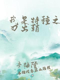 我是特种之兵利刃出鞘