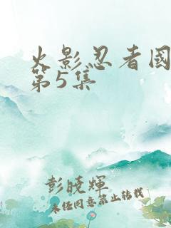 火影忍者国语版第5集