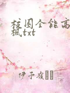 校园全能高手季枫txt