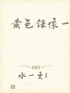 黄色录像一级.