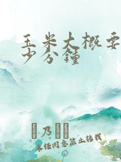 玉米大概要煮多少分钟