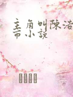 主角叫陈浩的都市小说