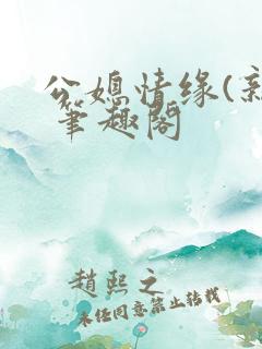 公媳情缘(新) 笔趣阁
