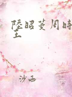 陆昭菱周时阅晋王