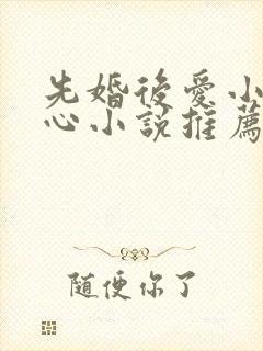 先婚后爱小说虐心小说推荐古言