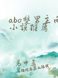abo双男主向小说推荐