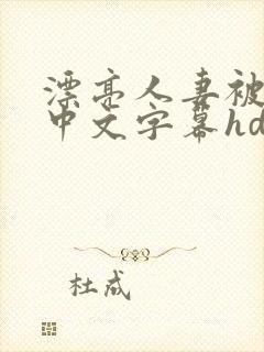 漂亮人妻被中出中文字幕hd