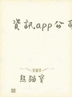 资讯app公司