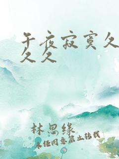 午夜寂寞久久久久久