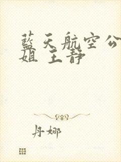 蓝天航空公司空姐 王静