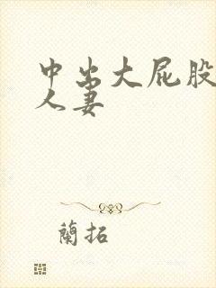 中出大屁股少妇人妻