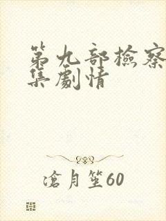 第九部检察官分集剧情