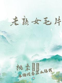 老熟女毛片视频