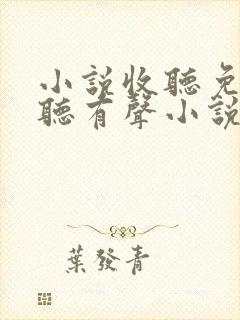 小说收听免费收听有声小说
