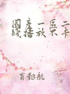 国产一区二区在线播放不卡