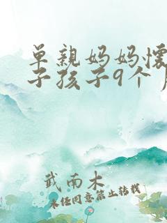 单亲妈妈怀了儿子孩子9个月了怎么办生不生