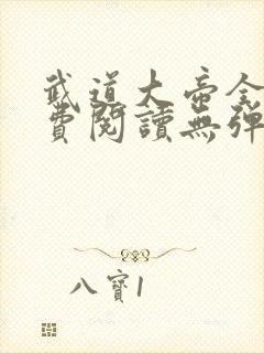 武道大帝全文免费阅读无弹窗