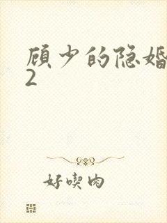 顾少的隐婚罪妻2 顾少的隐婚罪妻2