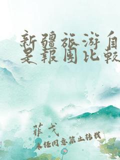 新疆旅游自驾还是报团比较好