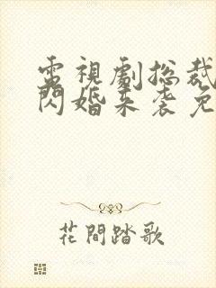 电视剧总裁有疾闪婚来袭免费观看