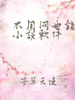 不用网也能看的小说软件
