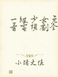 一级少女免费观看电视剧全集下载