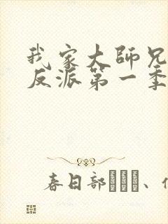 我家大师兄是个反派第一季免费观看