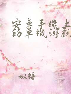 安卓手机上好玩的单机游戏