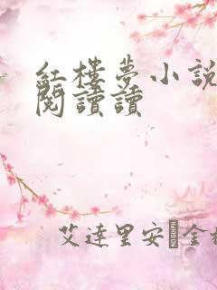红楼梦小说在线阅读读