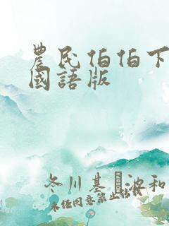 农民伯伯下乡1国语版