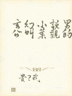 玄幻小说男主人公叫叶观的小说