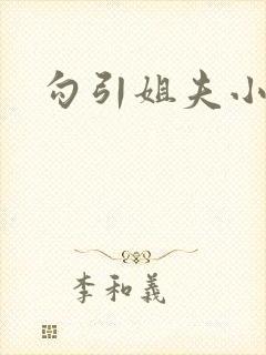 勾引姐夫小说