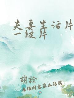 夫妻生活片黄色一级片