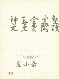 神王令完整版全文免费阅读