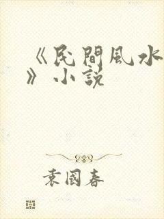 《民间风水奇谭》小说