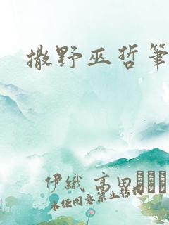 撒野巫哲笔趣阁