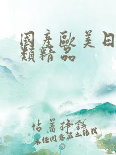 国产欧美日韩另类精品