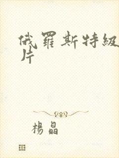 俄罗斯特级伦理片