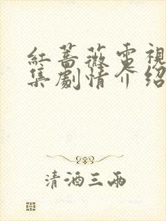 红蔷薇电视剧全集剧情介绍大结局
